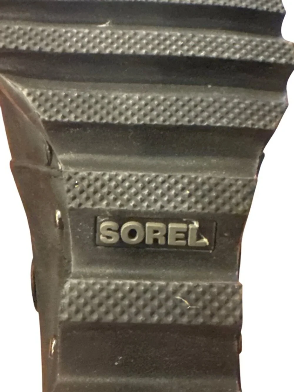 Sorel Joan Of Arctic Wedge Lace Up Boots Black Nubuck Womens Size 8 Waterproof